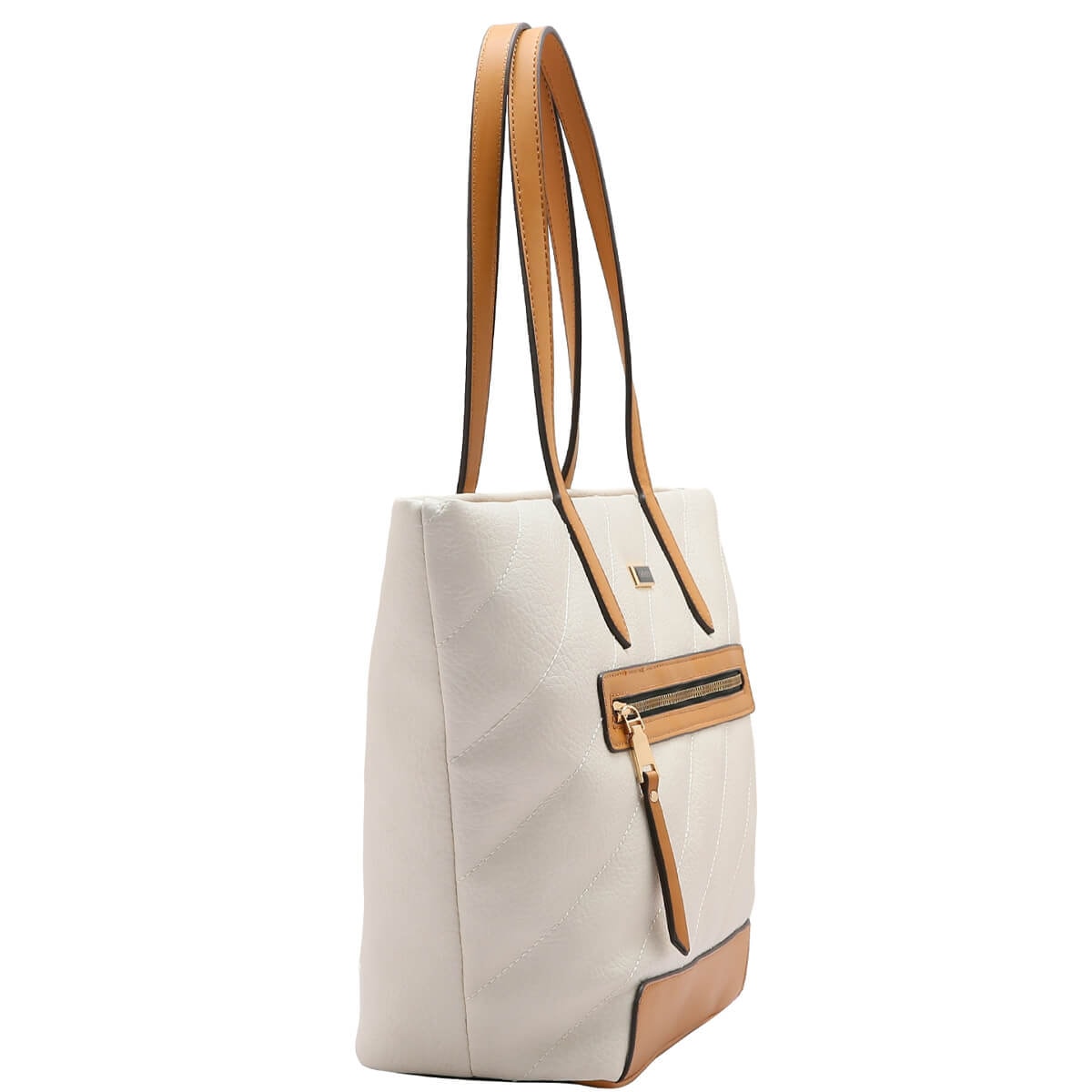 Bolsa Chenson De Poliuretano 3484612 Off White Bolsa Chenson De Poliuretano 3484612 Off White
