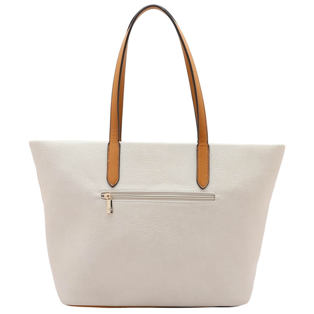 Bolsa Chenson De Poliuretano 3484612 Off White