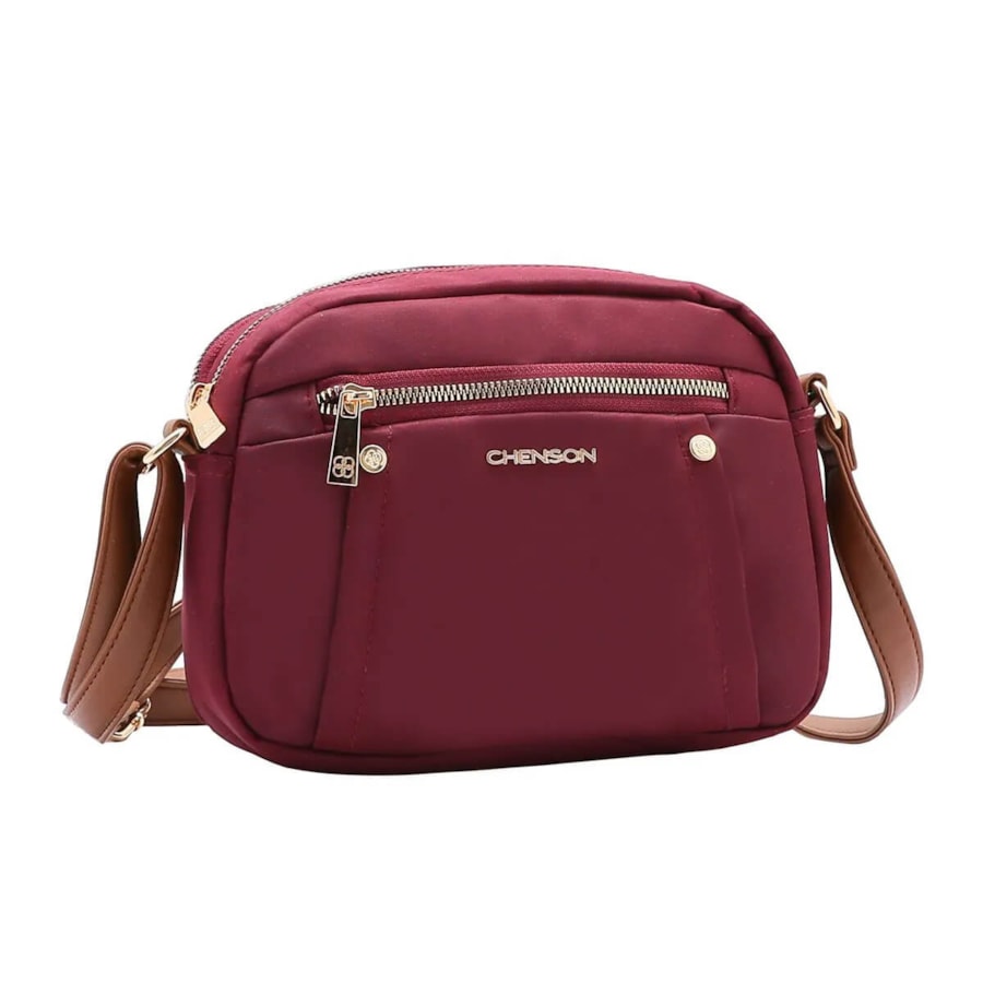 Bolsa Chenson De Poliuretano Tiracolo 3184585 Vinho