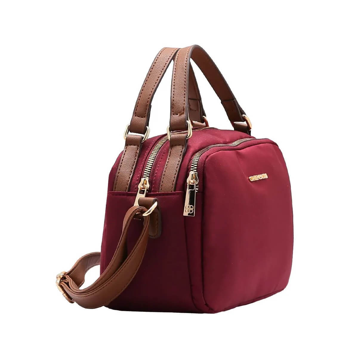 Bolsa Chenson De Poliuretano Tiracolo 3184586 Vinho Bolsa Chenson De Poliuretano Tiracolo 3184586 Vinho