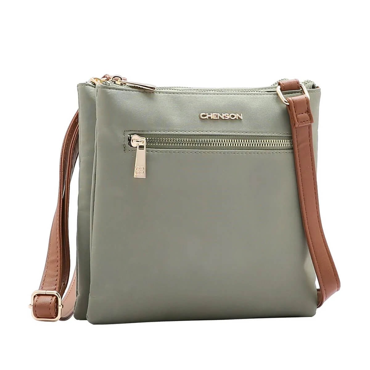 Bolsa Chenson De Poliuretano Tiracolo 3184589 Verde Musgo Bolsa Chenson De Poliuretano Tiracolo 3184589 Verde Musgo