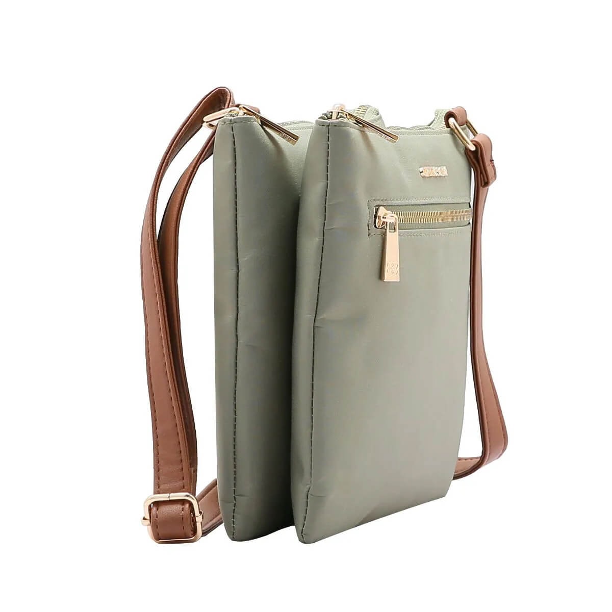 Bolsa Chenson De Poliuretano Tiracolo 3184589 Verde Musgo Bolsa Chenson De Poliuretano Tiracolo 3184589 Verde Musgo