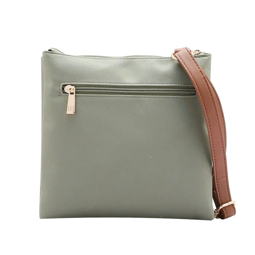 Bolsa Chenson De Poliuretano Tiracolo 3184589 Verde Musgo Bolsa Chenson De Poliuretano Tiracolo 3184589 Verde Musgo