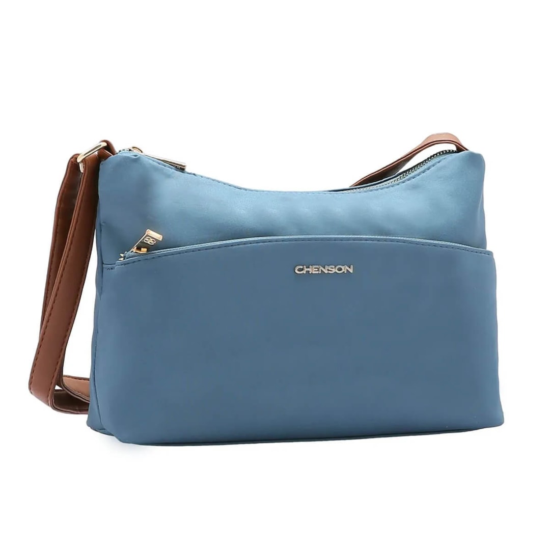 Bolsa Chenson De Poliuretano Tiracolo 3184590 Azul Bolsa Chenson De Poliuretano Tiracolo 3184590 Azul