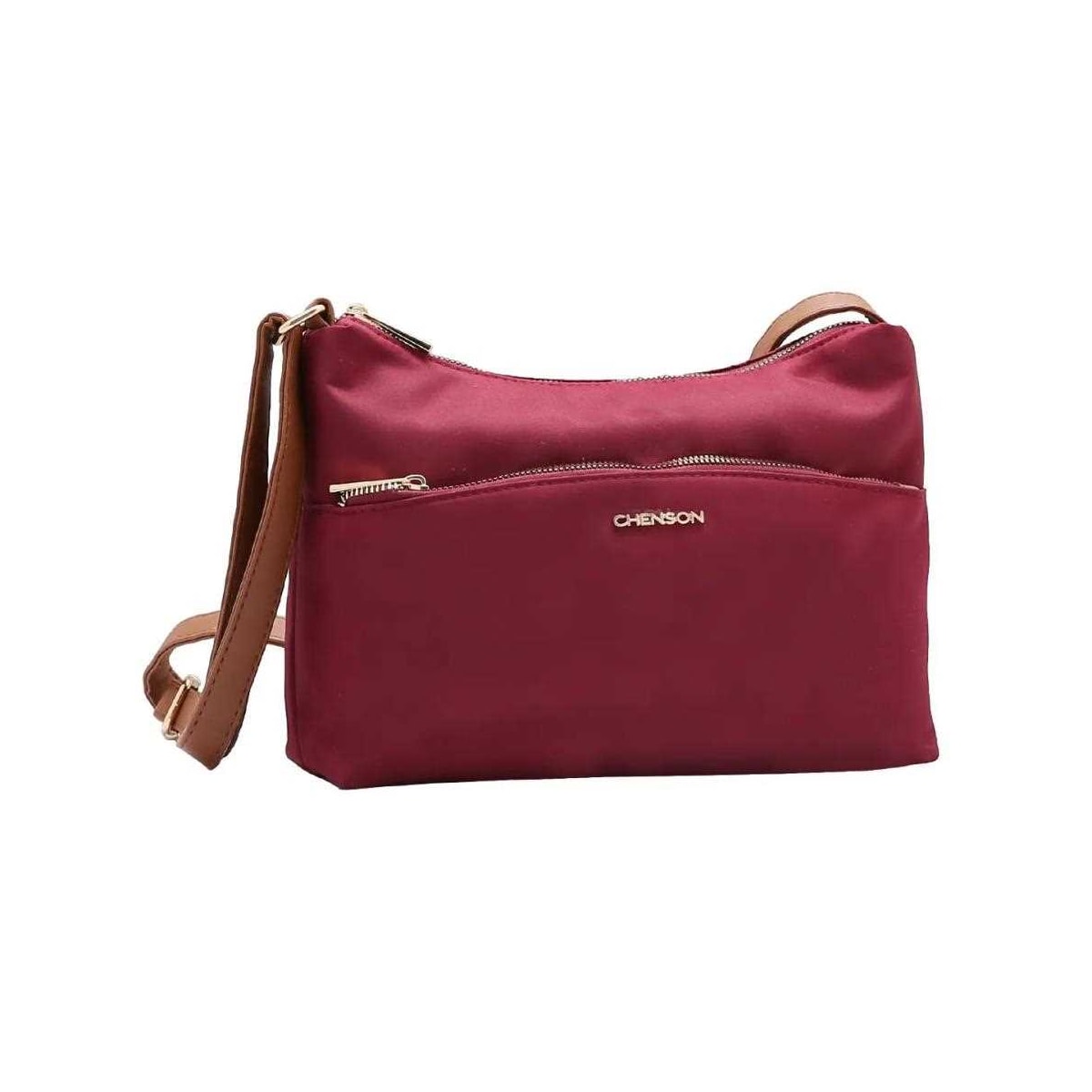 Bolsa Chenson De Poliuretano Tiracolo 3184590 Vinho Bolsa Chenson De Poliuretano Tiracolo 3184590 Vinho