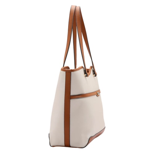 Bolsa Chenson De Poliuretano Tiracolo 3484604 Off White