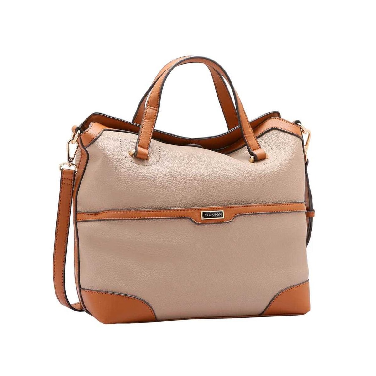 Bolsa Chenson De Poliuretano Tiracolo 3484605 Natural Bolsa Chenson De Poliuretano Tiracolo 3484605 Natural