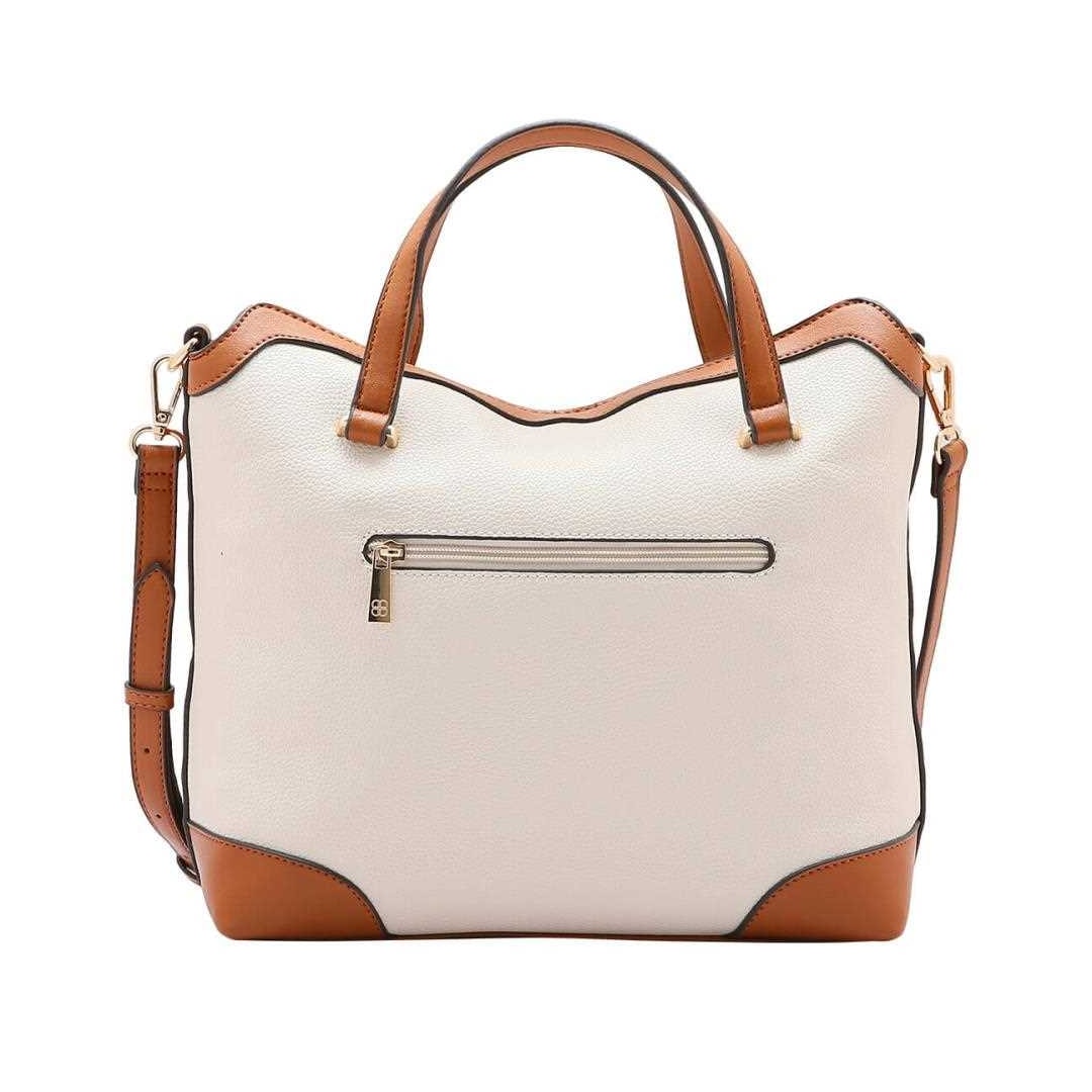 Bolsa Chenson De Poliuretano Tiracolo 3484605 Off White