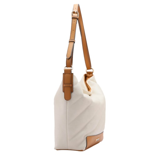 Bolsa Chenson De Poliuretano Tiracolo 3484613 Off White