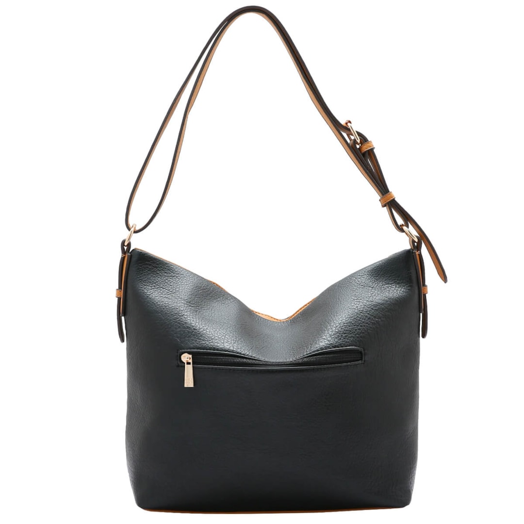 Bolsa Chenson De Poliuretano Tiracolo 3484613 Preto