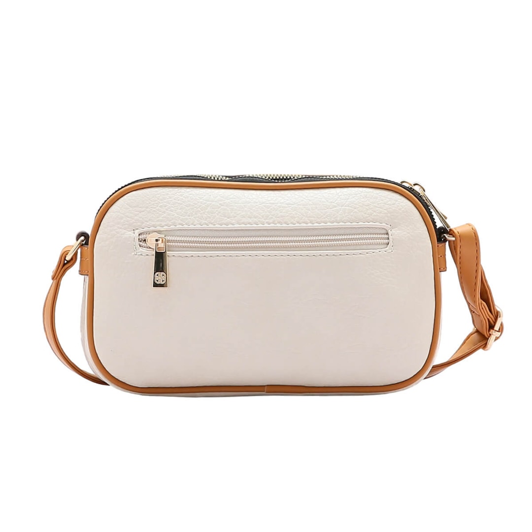 Bolsa Chenson De Poliuretano Tiracolo 3484614 Off White