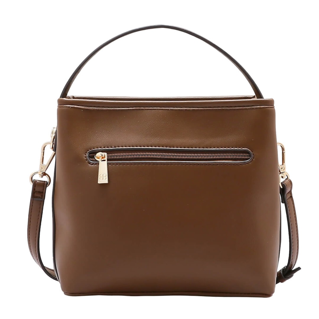 Bolsa Chenson de Poliuretano Tiracolo 3484621 Cafe