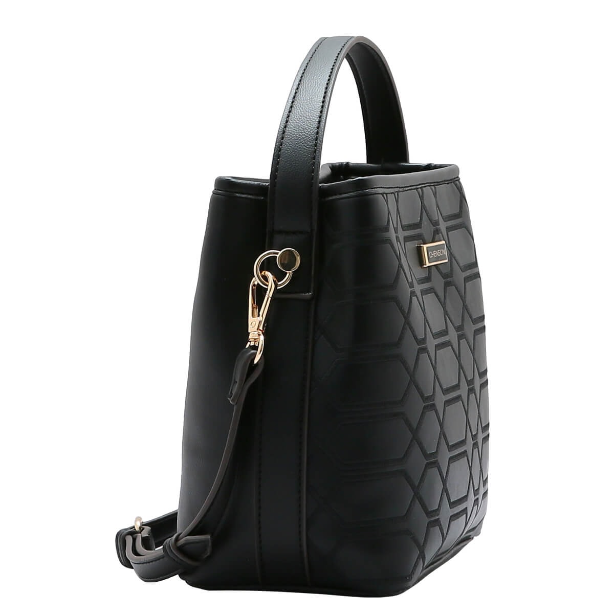 Bolsa Chenson de Poliuretano Tiracolo 3484621 Preto Bolsa Chenson de Poliuretano Tiracolo 3484621 Preto