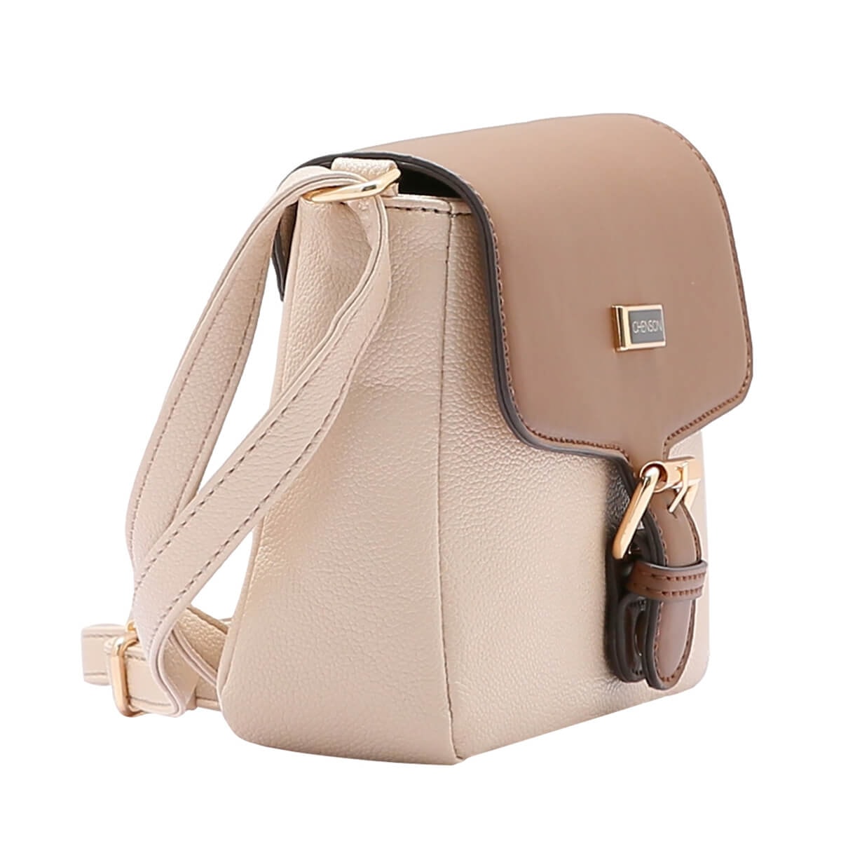 Bolsa Chenson De Poliuretano Tiracolo 3484632 Bege Bolsa Chenson De Poliuretano Tiracolo 3484632 Bege