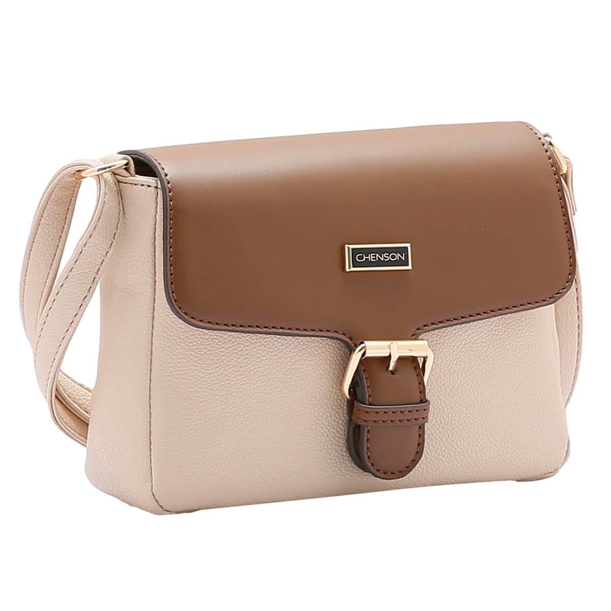 Bolsa Chenson De Poliuretano Tiracolo 3484632 Bege Bolsa Chenson De Poliuretano Tiracolo 3484632 Bege