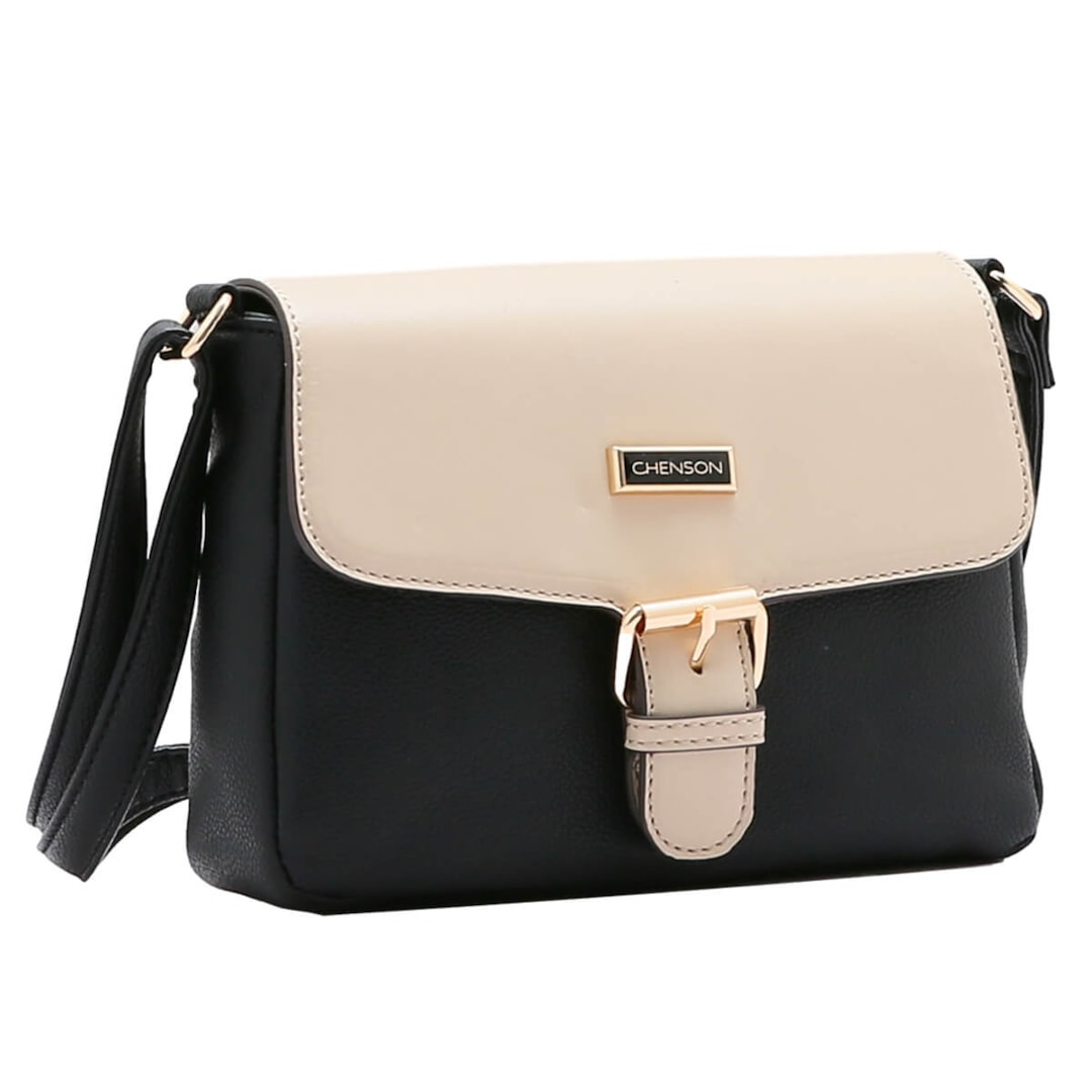Bolsa Chenson De Poliuretano Tiracolo 3484632 Preto