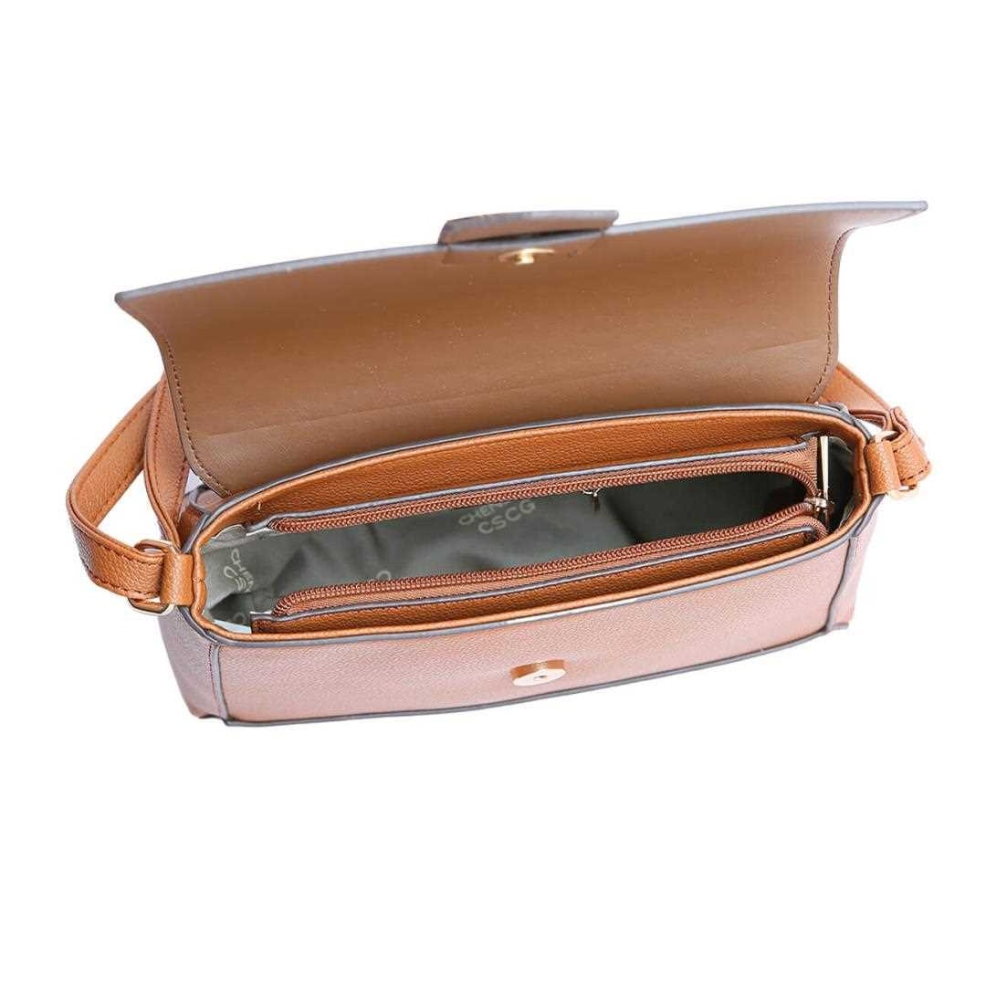 Bolsa Chenson De Poliuretano Tiracolo 3484636 Bege Bolsa Chenson De Poliuretano Tiracolo 3484636 Bege