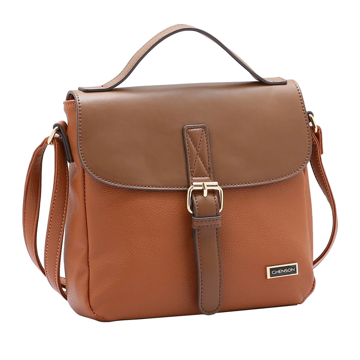 Bolsa Chenson De Poliuretano Tiracolo 3484637 Marrom Bolsa Chenson De Poliuretano Tiracolo 3484637 Marrom