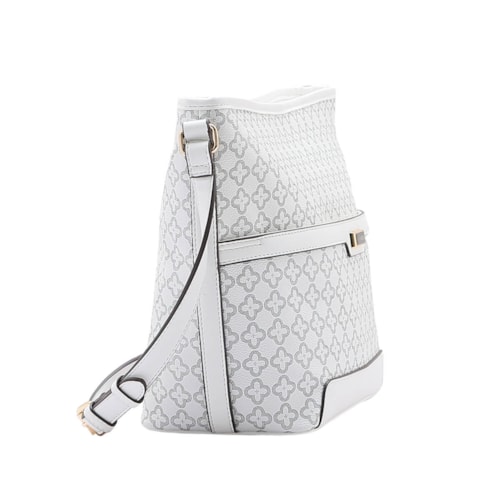 Bolsa Chenson De Poliuretano Tiracolo 3484643 Off White