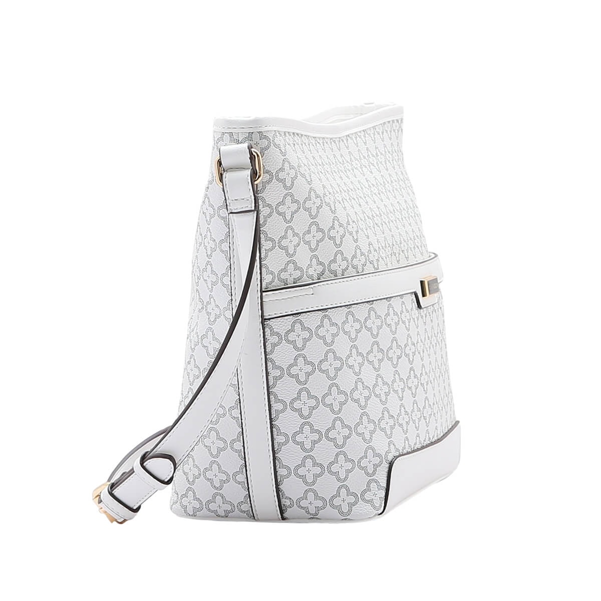 Bolsa Chenson De Poliuretano Tiracolo 3484643 Off White Bolsa Chenson De Poliuretano Tiracolo 3484643 Off White