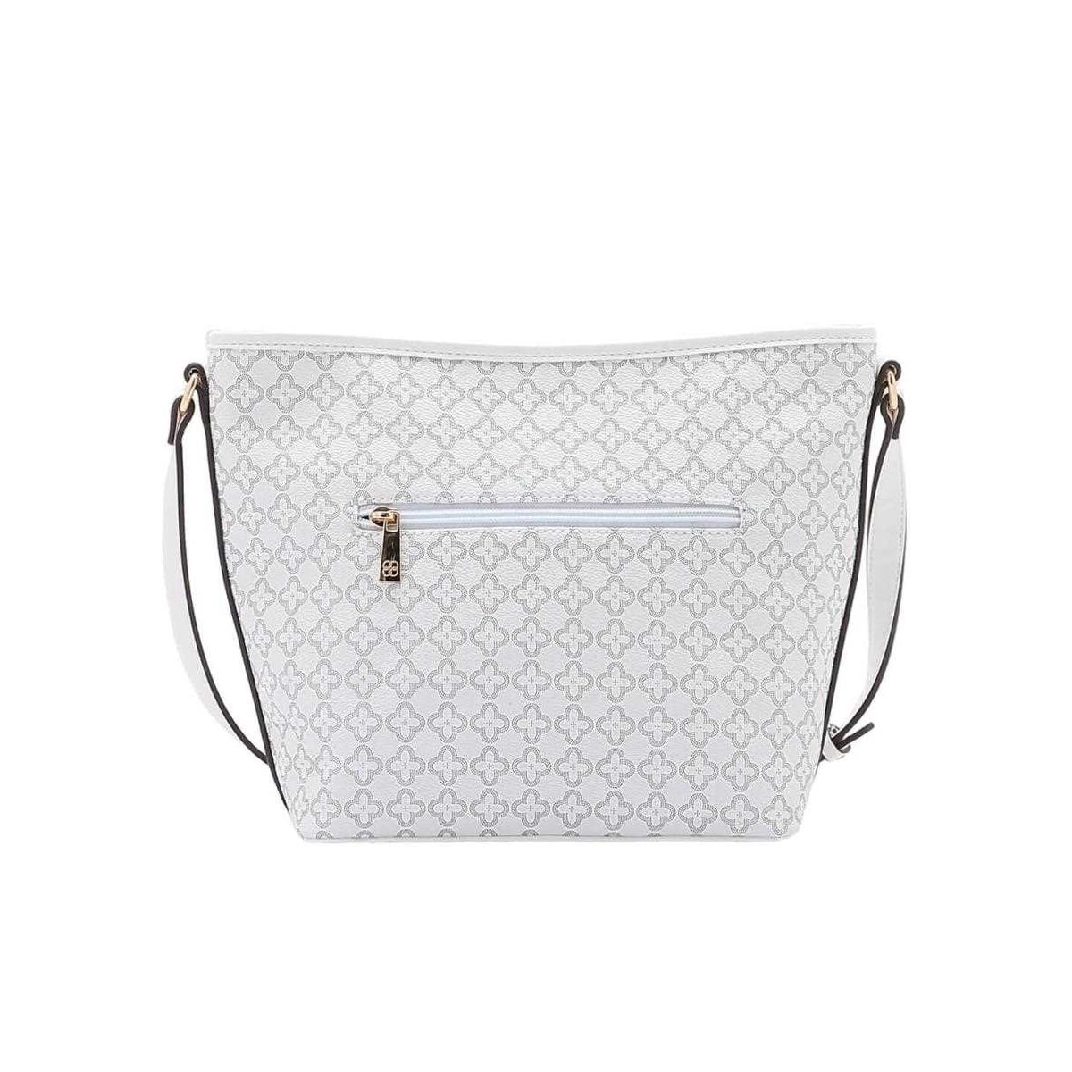 Bolsa Chenson De Poliuretano Tiracolo 3484643 Off White Bolsa Chenson De Poliuretano Tiracolo 3484643 Off White