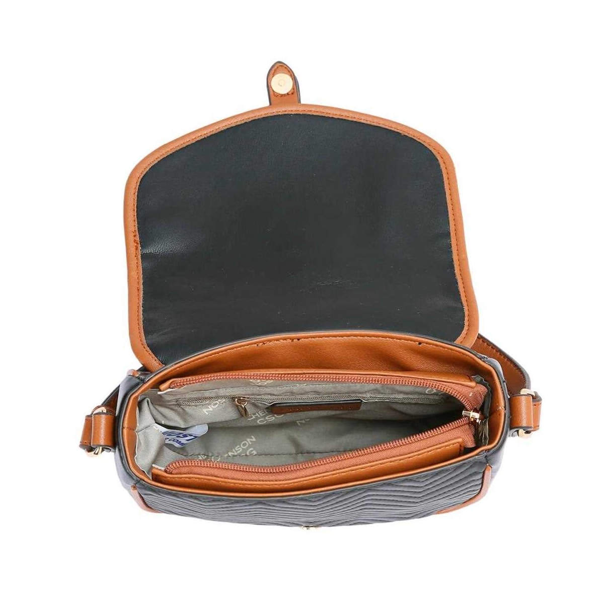 Bolsa Chenson De Poliuretano Tiracolo 3484704 Preto