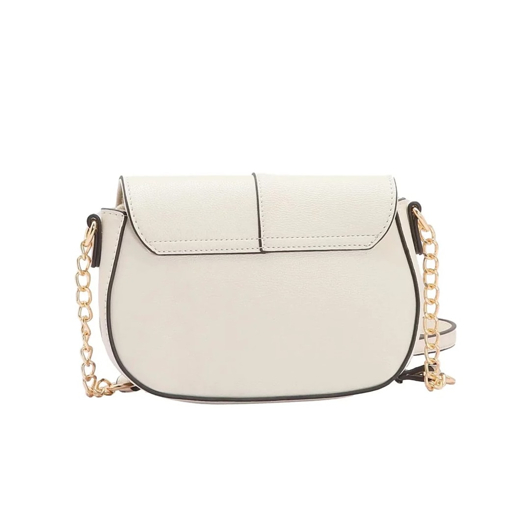 Bolsa Chenson De Pu Feminina 3484307 Off White