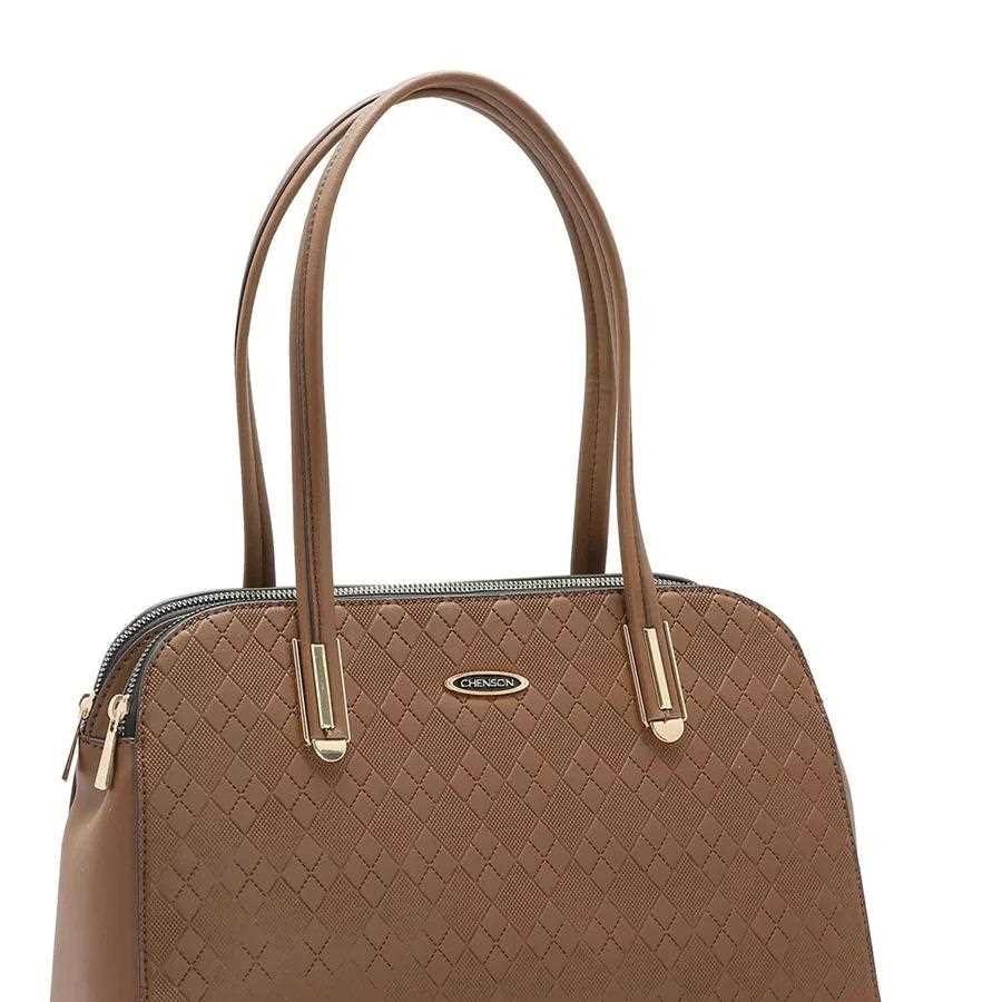 Bolsa Chenson De Pu Feminina 3484393 Cafe Bolsa Chenson De Pu Feminina 3484393 Cafe