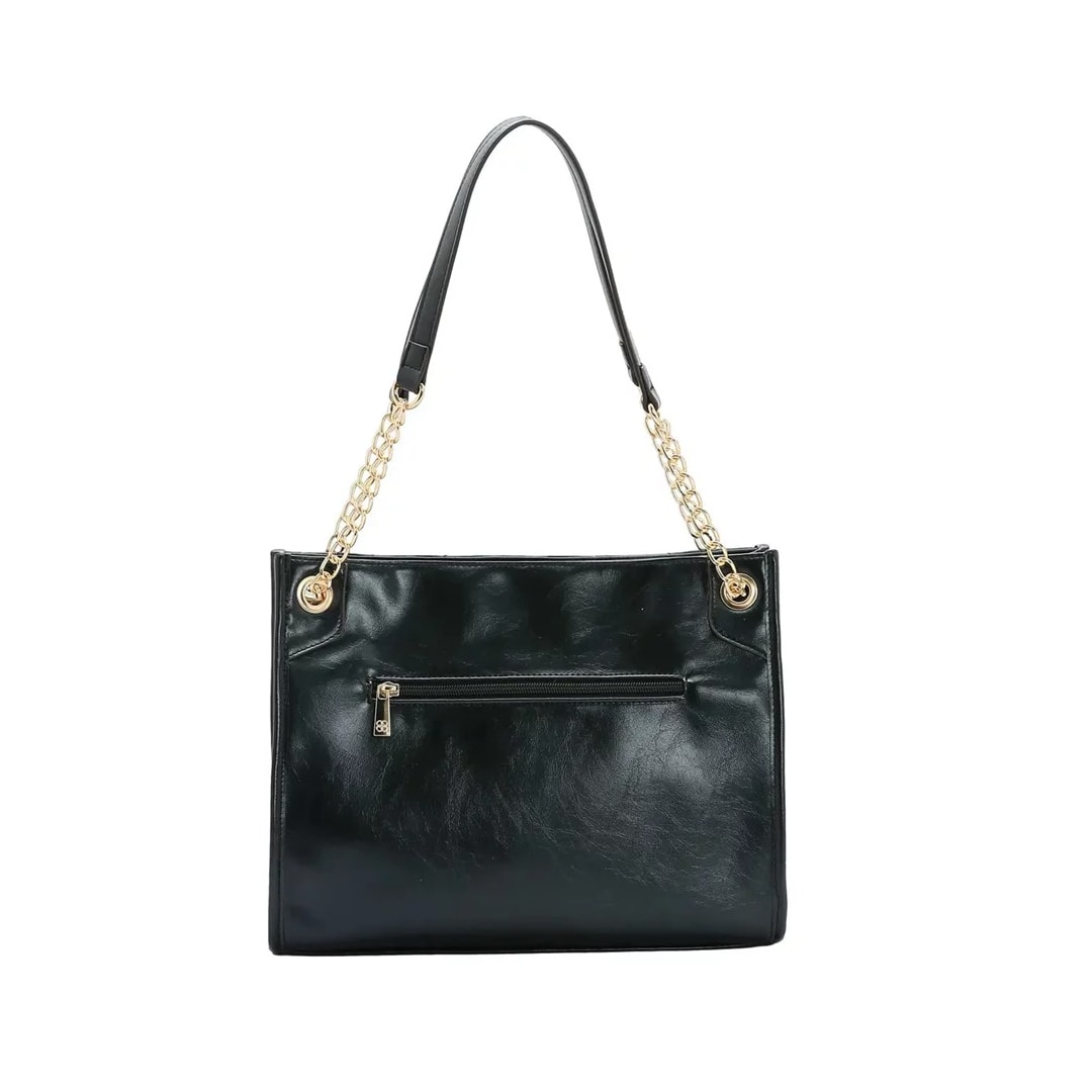 Bolsa Chenson de Pu Feminina 3484461 Preto Bolsa Chenson de Pu Feminina 3484461 Preto