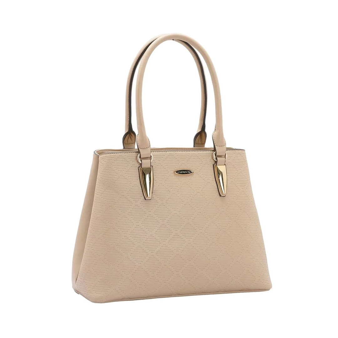 Bolsa Chenson De Pu Feminina 3484466 Bege