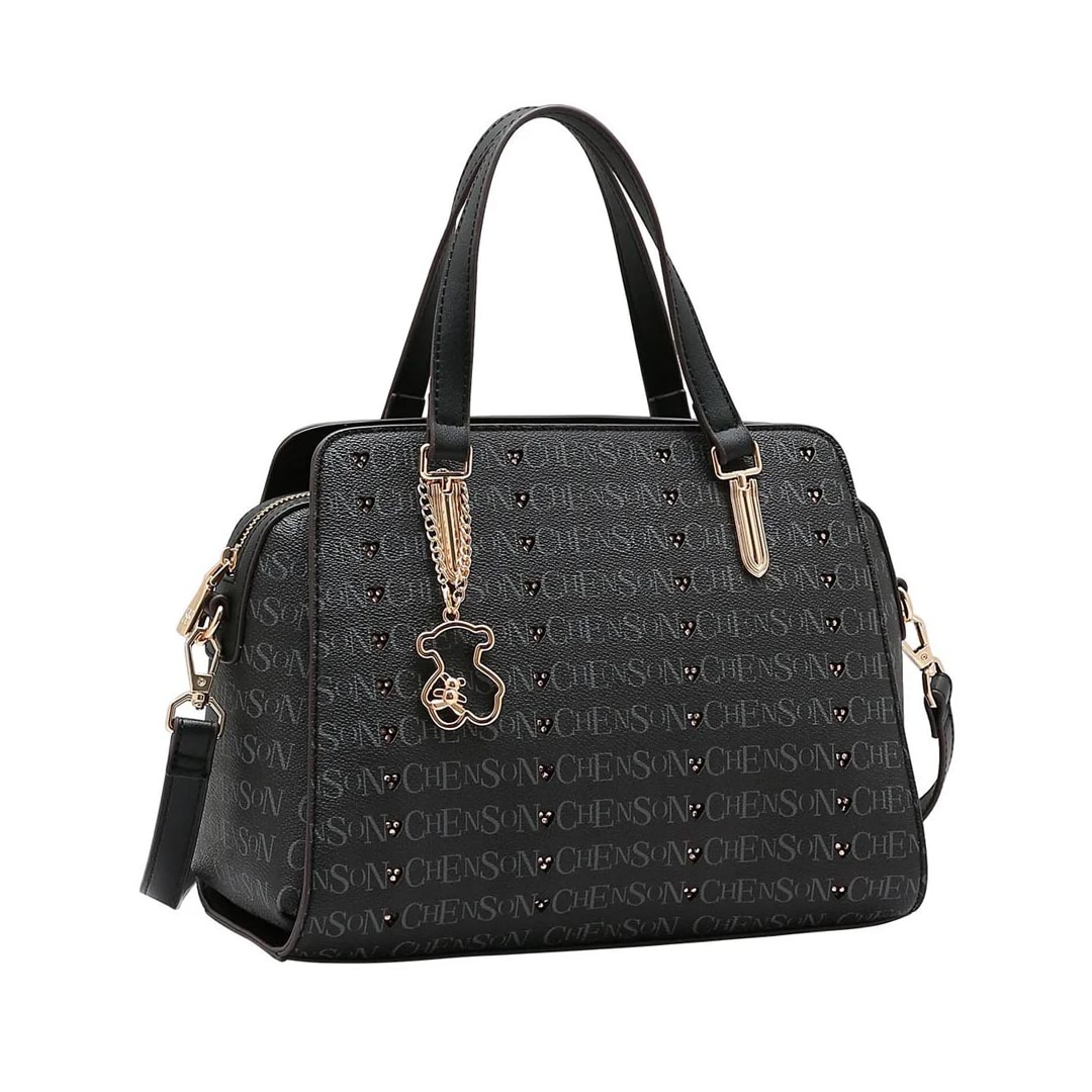 Bolsa Chenson Feminina 3485394 Preto Bolsa Chenson Feminina 3485394 Preto