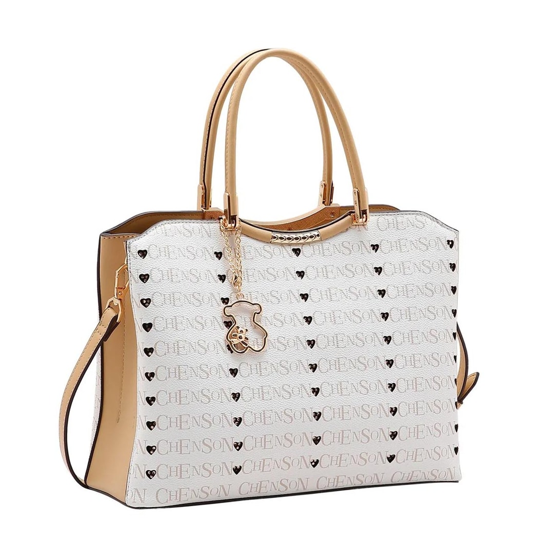 Bolsa Chenson Feminina 3485395 Bege Bolsa Chenson Feminina 3485395 Bege