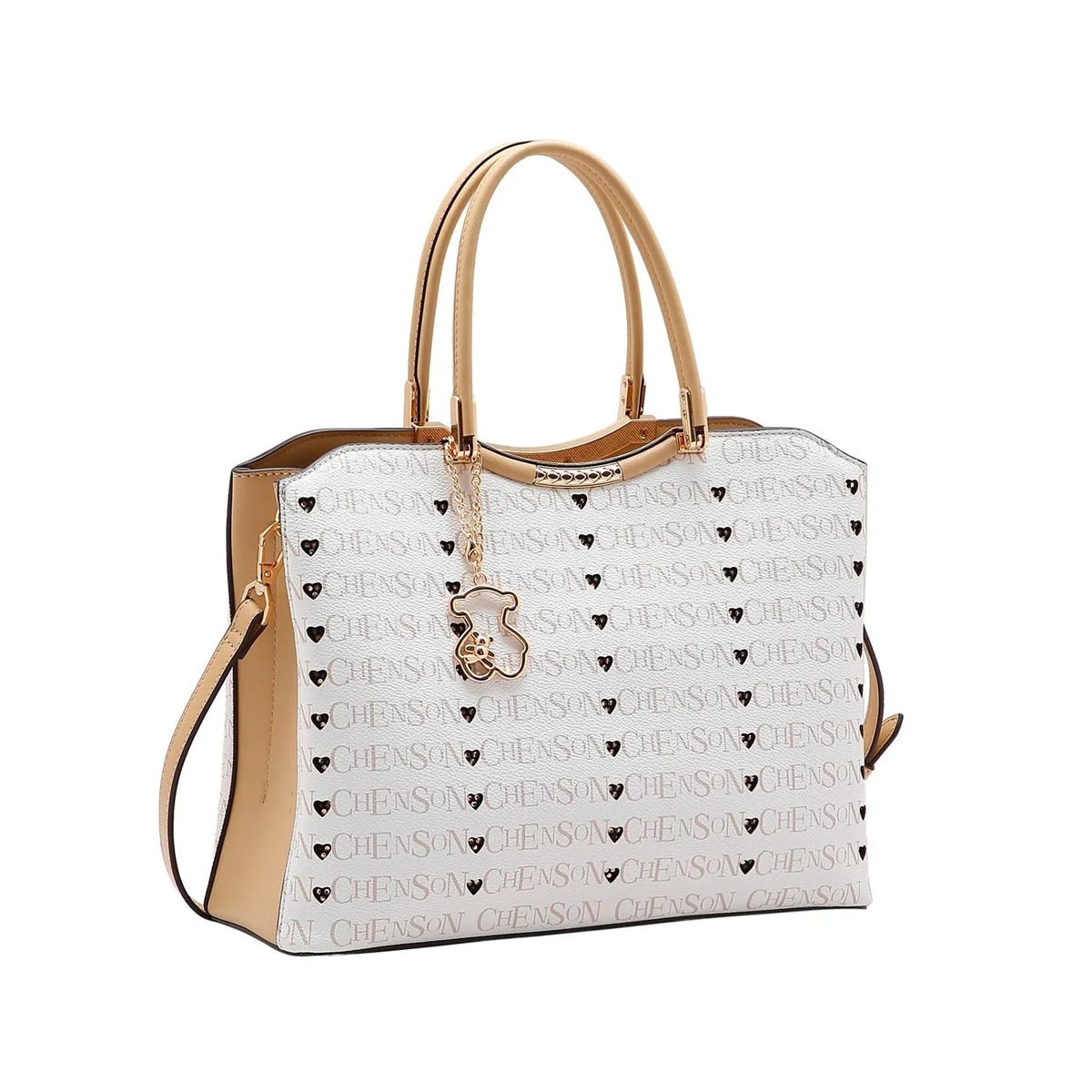 Bolsa Chenson Feminina 3485395 Bege Bolsa Chenson Feminina 3485395 Bege