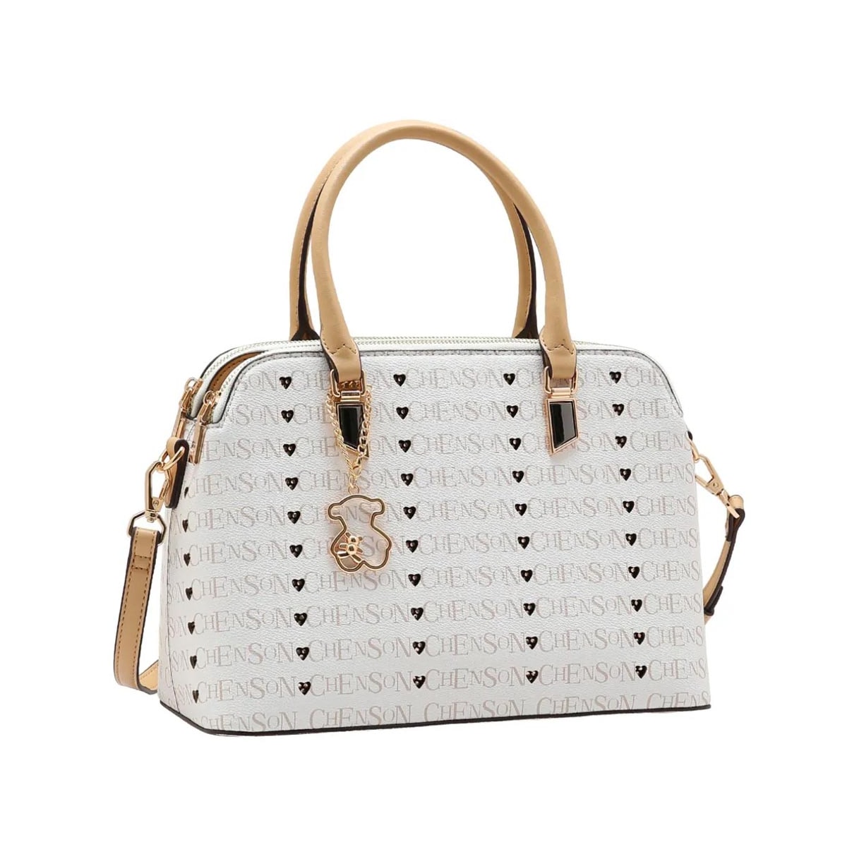 Bolsa Chenson Feminina 3485396 Bege Bolsa Chenson Feminina 3485396 Bege