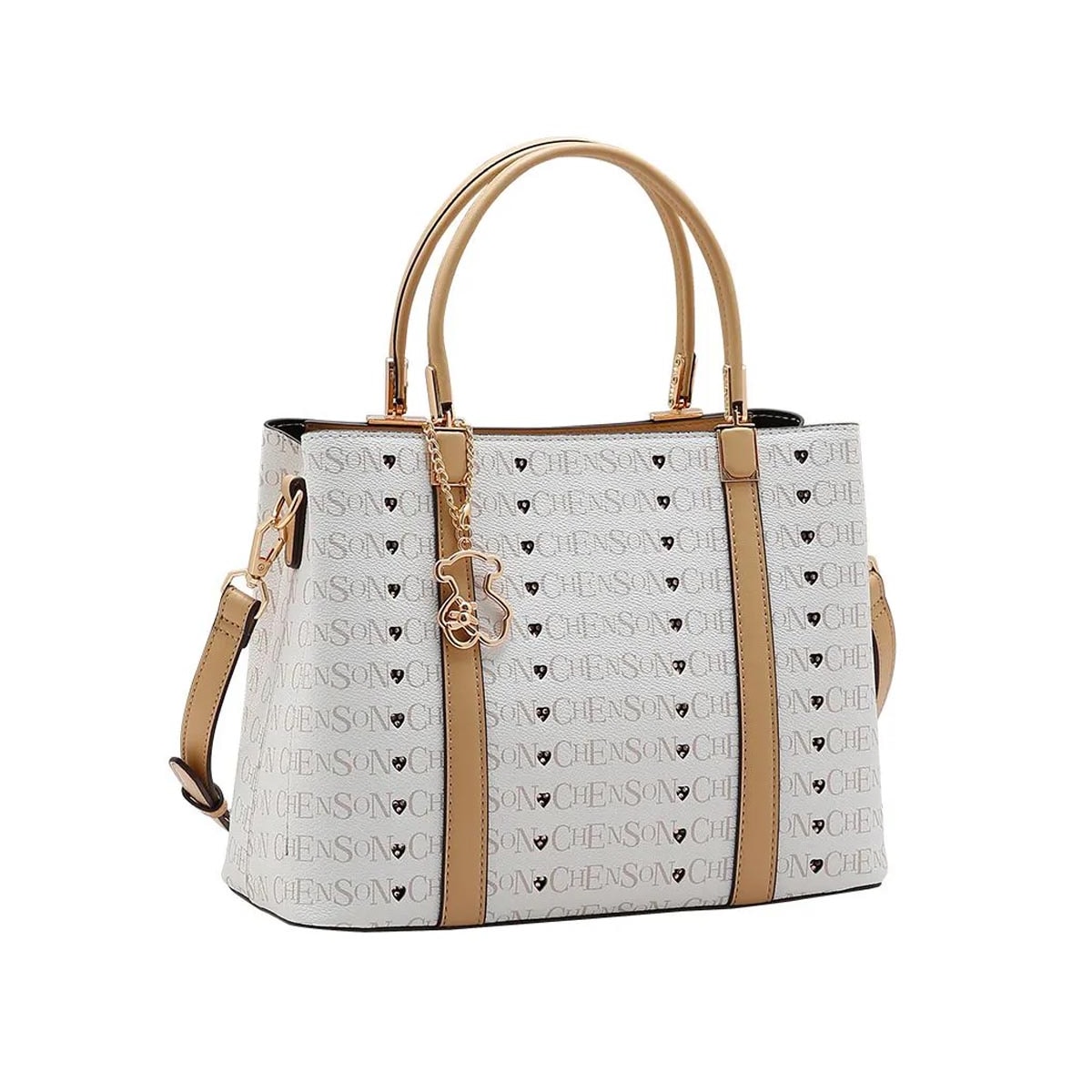 Bolsa Chenson Feminina 3485397 Bege Bolsa Chenson Feminina 3485397 Bege