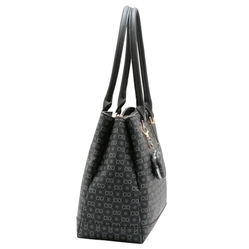 Detalhe - Bolsa Chenson Feminina 3485405 Preto