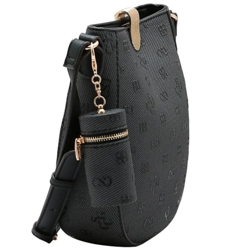 Detalhe - Bolsa Chenson Feminina 3485420 Preto
