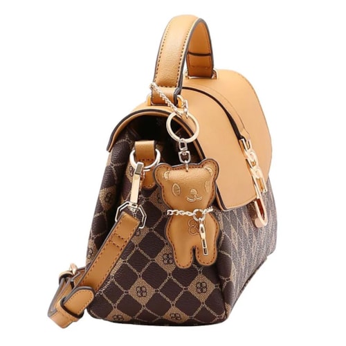 Detalhe - Bolsa Chenson Feminina 8485389 Cafe