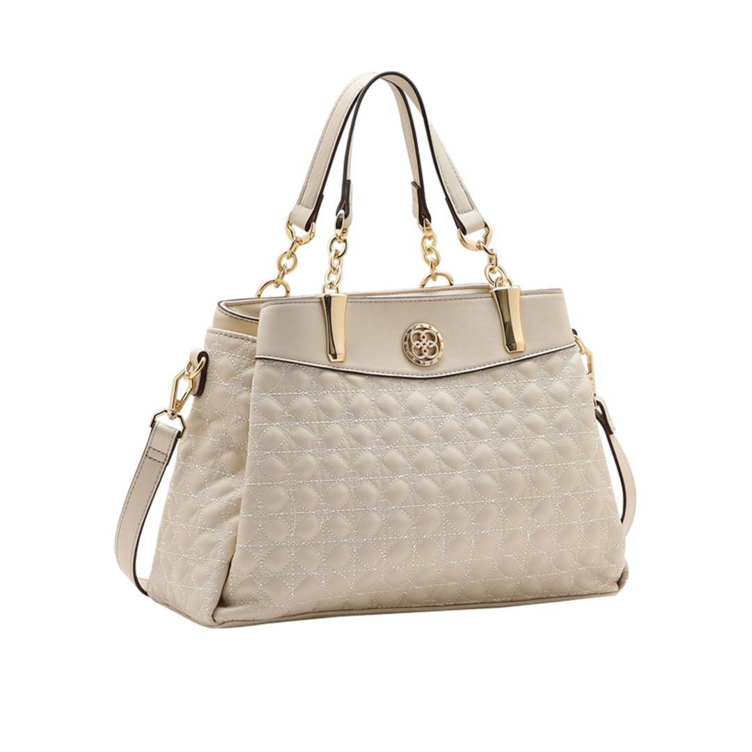 Bolsa Chenson Feminina De Poliuretano 85817 Off White Bolsa Chenson Feminina De Poliuretano 85817 Off White