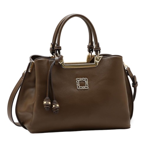 Bolsa Chenson Feminina De Poliuretano 85852  Cafe