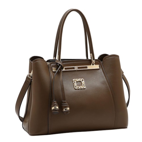 Bolsa Chenson Feminina De Poliuretano 85853 Cafe
