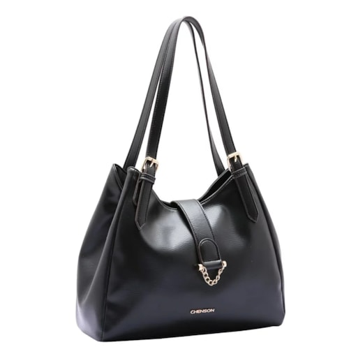 Bolsa Chenson Feminina De Polyuretano 3484049 Preto