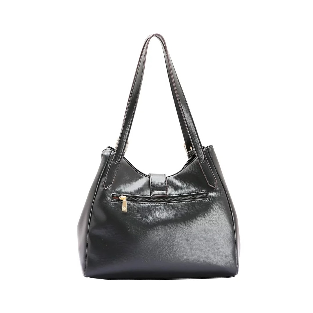 Bolsa Chenson Feminina De Polyuretano 3484049 Preto