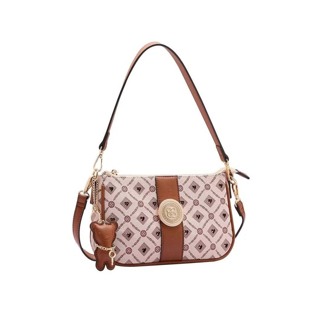 Bolsa Chenson Feminina De Polyuretano 3484203 Bege