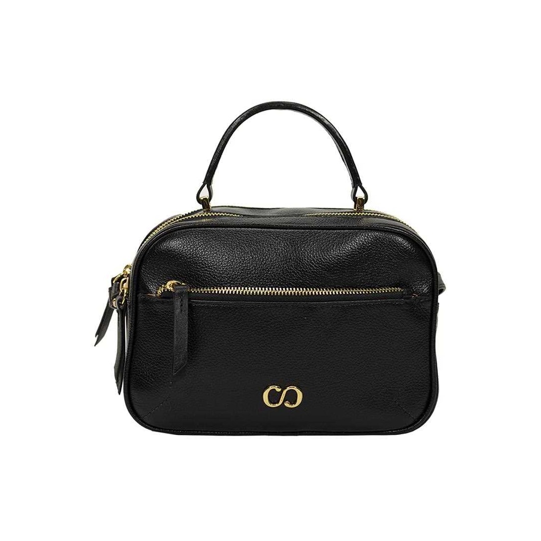 Bolsa Classe Camera Bag De Couro 3310 Preto