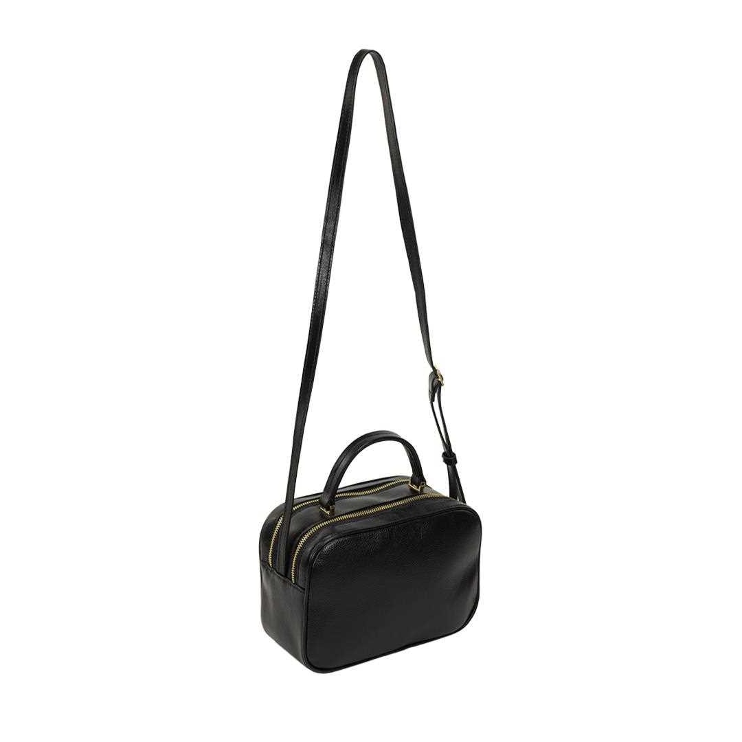 Bolsa Classe Camera Bag De Couro 3310 Preto
