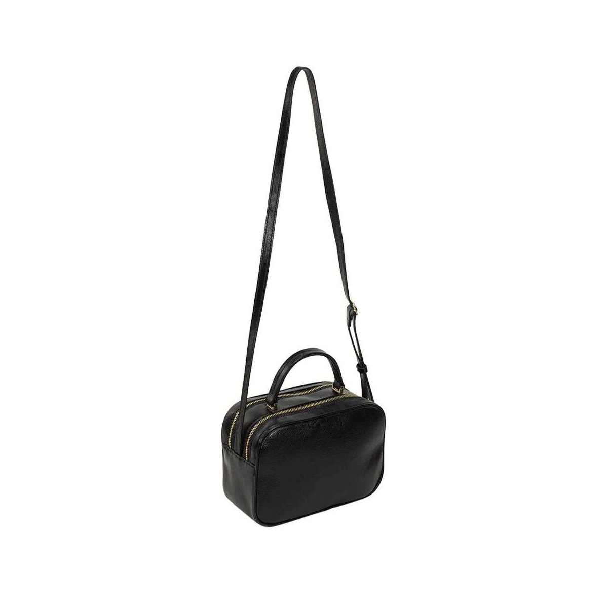 Bolsa Classe Camera Bag De Couro 3310 Preto