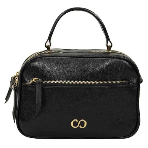 Bolsa Classe Camera Bag De Couro 3310 Preto