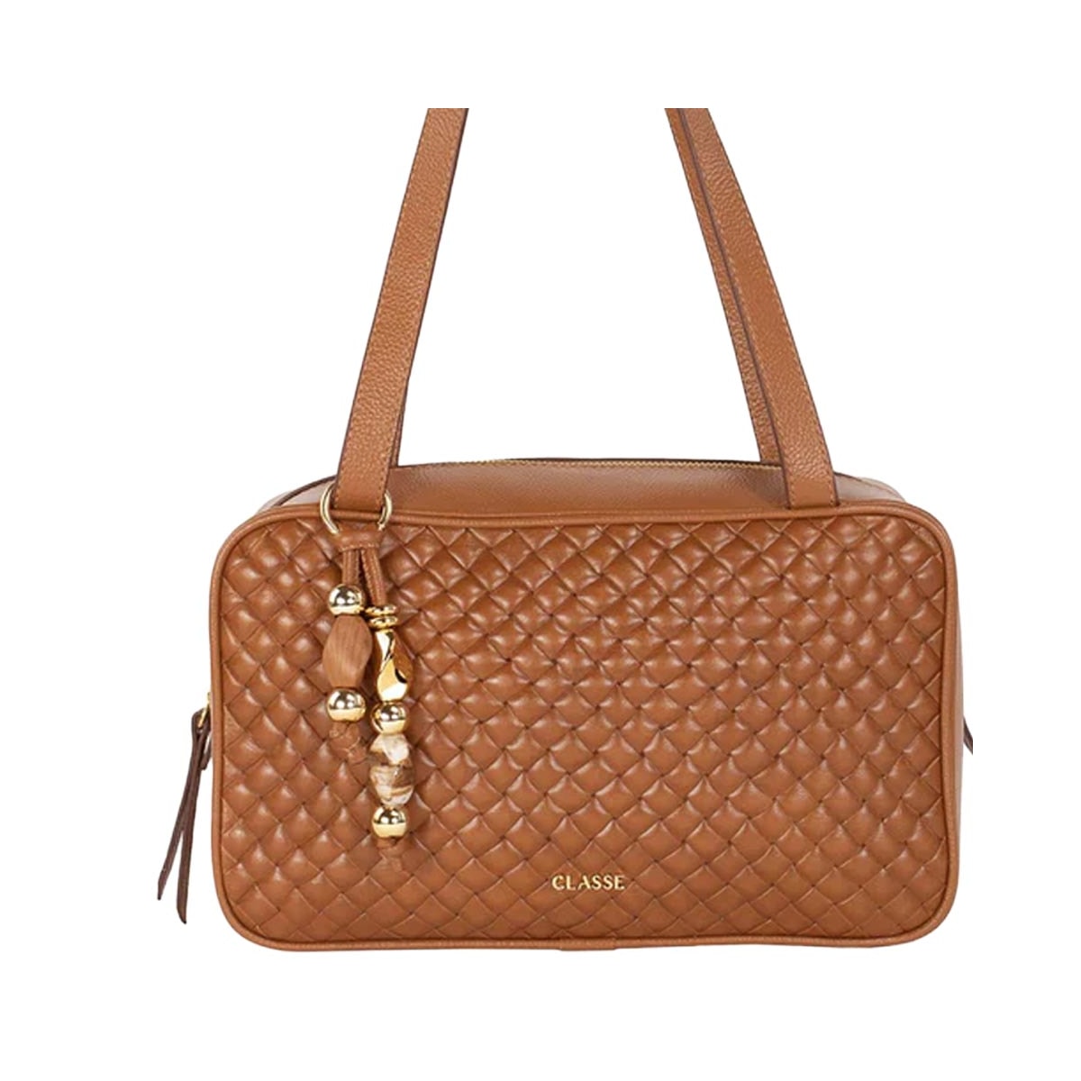 Bolsa Classe Camera Bag Tramado Couro 3544 Nocciola Bolsa Classe Camera Bag Tramado Couro 3544 Nocciola