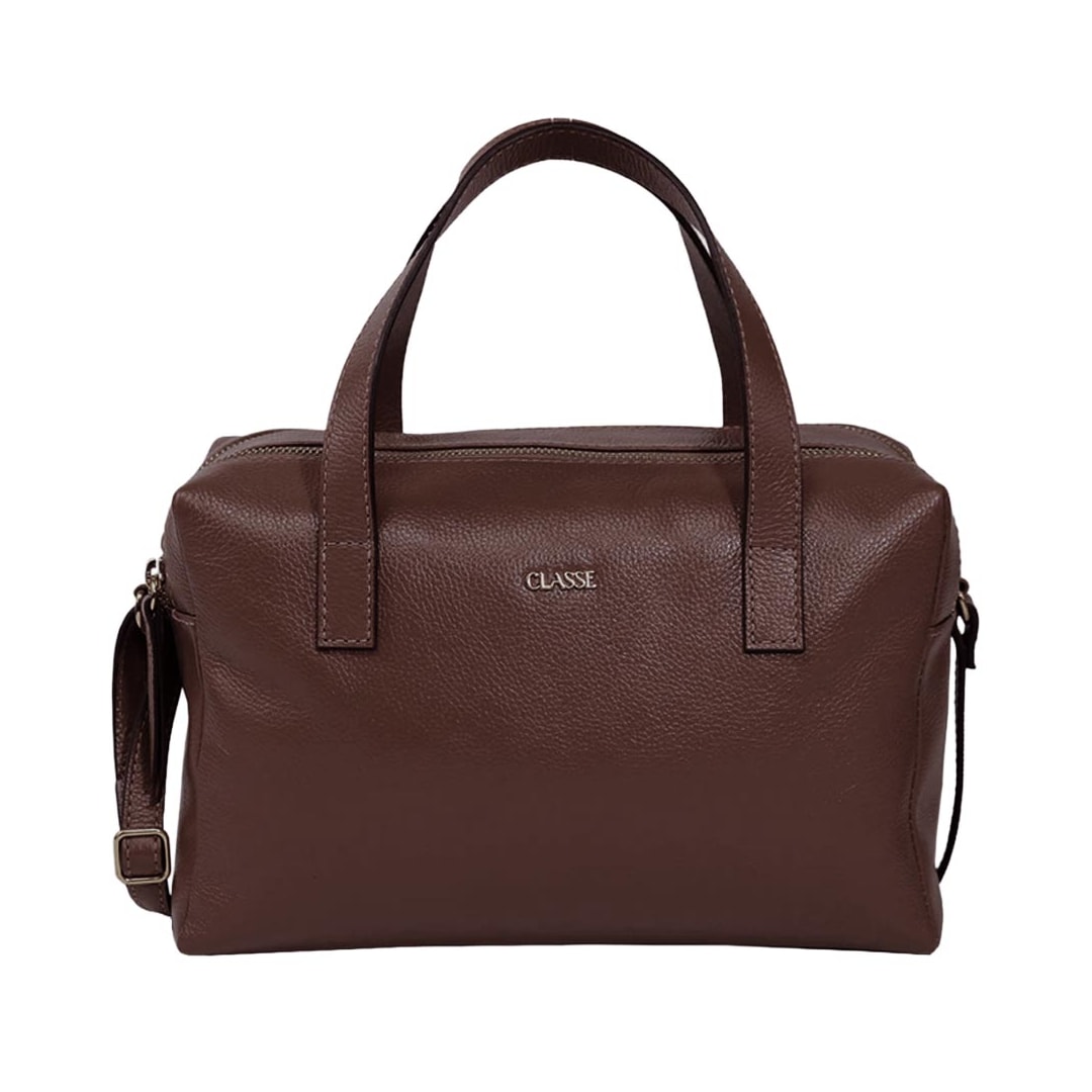 Bolsa Classe Couro 3277 Chocolate
